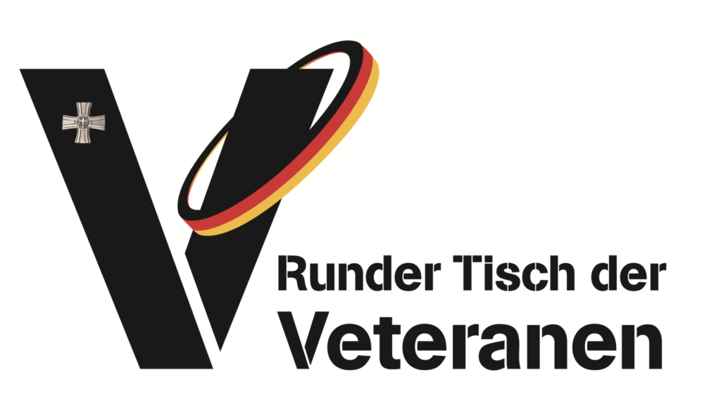 Logo des 2025 gegründeten „Runden Tisches der Veteranen“, an dem alle wichtigen Akteure der nationalen Veteranenbewegung regelmäßig zusammenkommen. 