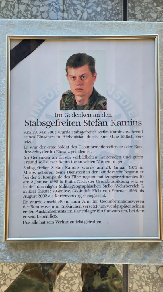 Stefan Kamins gilt als der erste deutsche Soldat, der während des Afghanistan-Einsatzes durch Fremdeinwirkung gefallen ist.