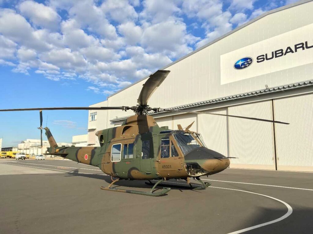 Bell 407 und 412: Kampf- und Transporthubschrauber für Irak 1 Genehmigt wurde auch der Verkauf von Bell 412EPX, der kommerziellen Version des mit Subaru entwickelten UH-2 auf Basis des Modells 412EPI mit Glascockpit und elektronischer Triebwerkssteuerung als Ersatz für die japanischen UH-1J.