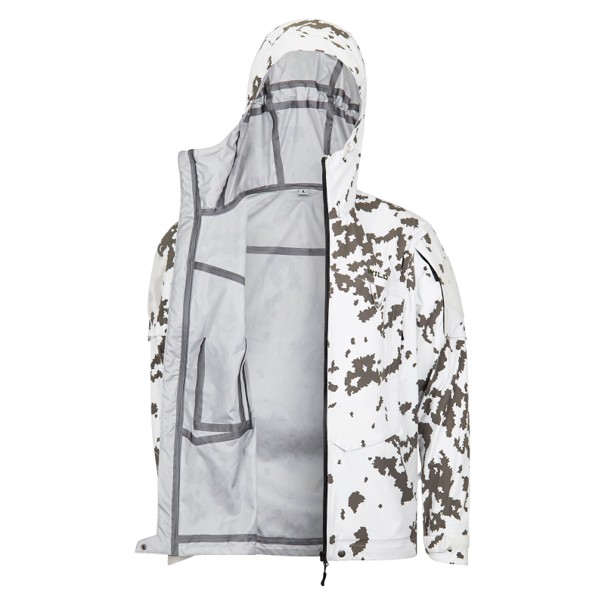 Militärlinie von WILD ab sofort verfügbar 4 Innenansicht der Regenjacke. (Foto: WILD)